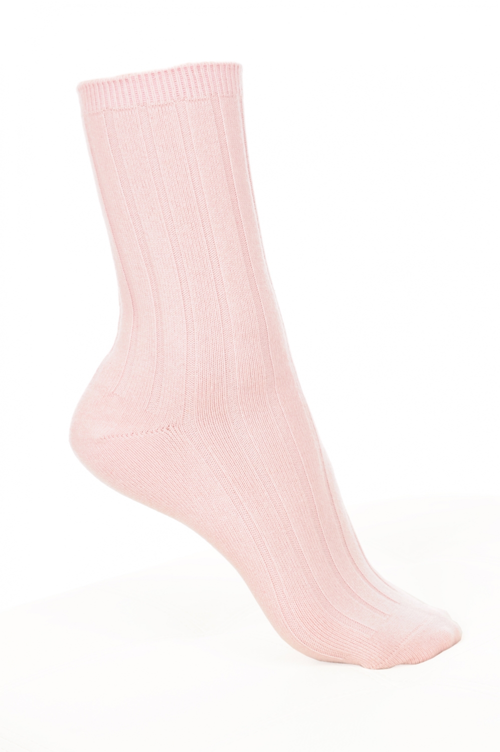 Cashmere & Elastaan accessoires sokken dragibus m licht roze 39 42